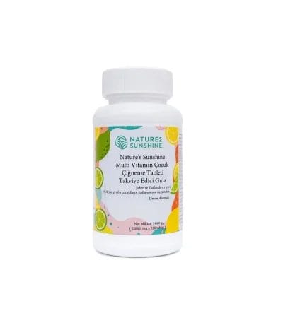 Kapsüllü kavanoz. Vitazavrik - Multivitamin Demir İçeren Çiğnenebilir Vitamin (Herbasaurs Chewable Vitamins Plus Iron) İçeren Takviye Edici Gıda. Ürün kodu: 1622